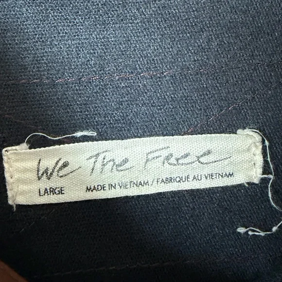 Free People We The Free Easy Rider Vegan Top - Picture 6 of 7